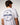 Rip Curl Men's Staple Standard Fit Tee — White - Back View Close Up Of Print Graphic