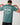 Rip Curl Men's Staple Standard Fit Tee — Muted Green - Back View Close Up Of Graphic Print