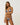 Rip Curl Women's Paraiso Sliding Triangle Bikini Top in Blue, front view styled with matching floral bottoms