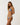 Rip Curl Women's Paraiso Sliding Triangle Bikini Top in Blue, angled view showing halter straps and floral print