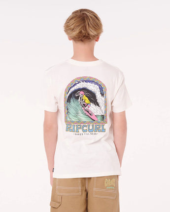 Shredding Tee Boys (8-16 years ) - Bone