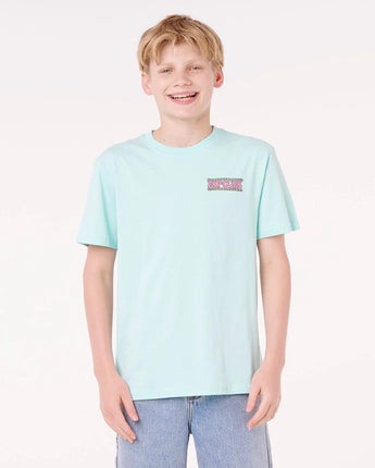 Shredding Tee Boys (8-16 years ) - Light Aqua