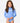 Surf Puff LS Surf Suit Mini Girl - Blue