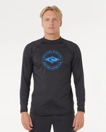 Stapler UPF L/S Rashie - Black