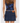 Thrills Women's Ramona Mid Rise Micro Skirt - Midnight Torque Blue
