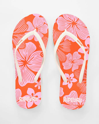 Mixed Bloom Open Toe - Pastel Pink