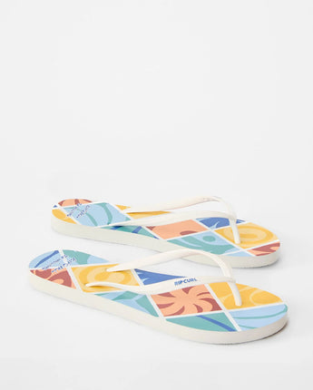 Mixed Bloom Open Toe - Multi