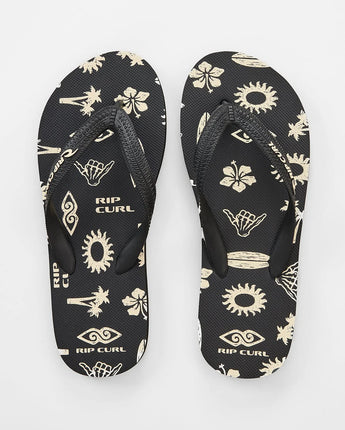 Paradiso Bloom Open Toe Boy - Black/White