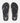 Icons Of Surf Bloom Open Toe Thongs - Black