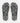 Rip Curl Women's Mixed Bloom Open Toe - Black/Off White - Top View