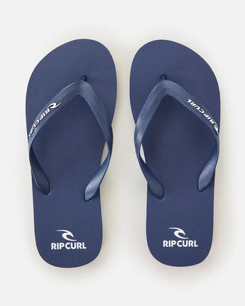 Brand Logo Bloom Thongs - Navy