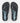 Inner Visions Bloom Open Toe Thongs - Black