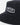Rip Curl Men's Classic Surf Wide Brim Hat in Black, close-up of embroidered badge and cotton fabric.