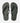 Brand Logo Bloom Thongs - Black