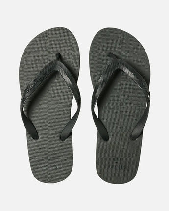 Brand Logo Bloom Thongs - Black