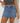 Thrills Women's Sophie Mid Rise Mini Skirt - Darker Dust Blue