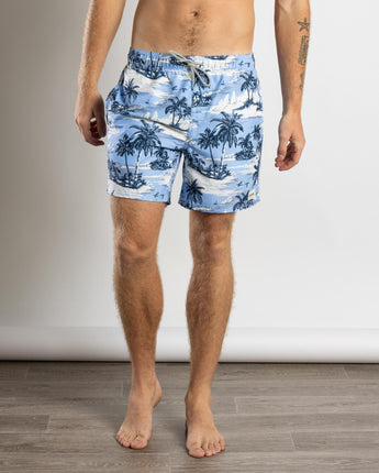 Dreamers Volley 16" Boardshorts - Sky Blue