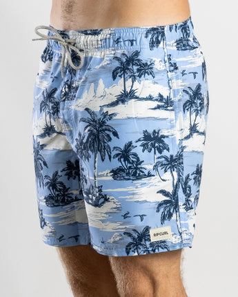 Dreamers Volley 16" Boardshorts - Sky Blue