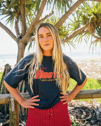 Girls Surf Oversized Short Sleeve Tee