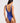 Seafolly Women's Sea Dive Deep V Neck One Piece — Luminous Blue