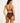 Seafolly Collective Women's High Waist Wrap Front Bikini Pant - Dark Chocolate - Back View
