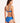 Seafolly Multi Strap Hipster Bikini Pant- Azure Blue