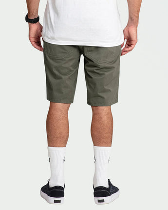 Solver Lite 5 Pocket Shorts Mens 19" - Army Green