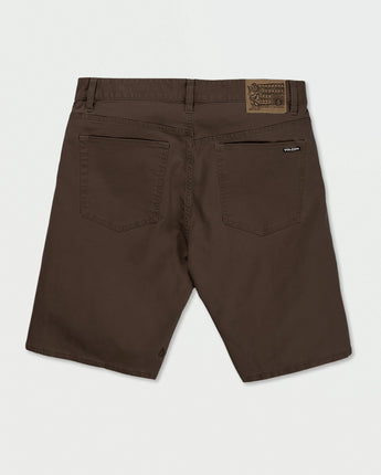 Modown Canvas 5 Pocket Shorts - Wren