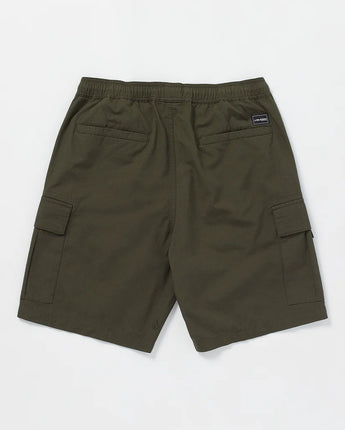 March Cargo Elastic Waist Short - Wren
