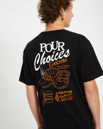 Pour Choices T-shirt - Black