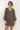 Adorne Women's Delphine Stripe Short Dress — Stripes - front view