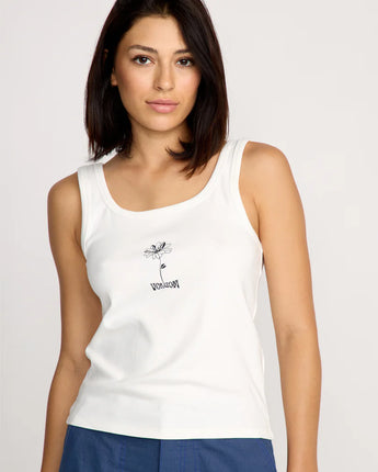 Stoney Time Tank - Star White