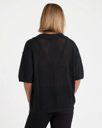 Saltie Stones Cardi 2 - Vintage Black