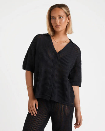 Saltie Stones Cardi 2 - Vintage Black