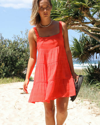 Viper Mini Dress - Red