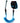 Reliance Wrist Body Board Leash - Cyan/Black