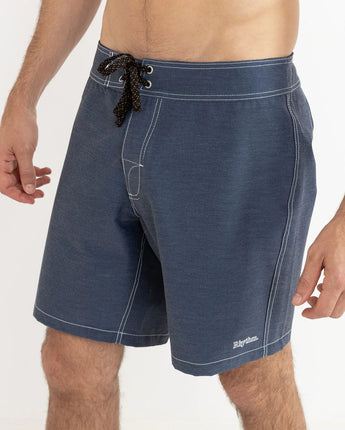 Rhythm Linework Trunk - Indigo Stretch Board Short