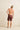 Rhythm Panel Stripe Trunk - Chocolate - Back View