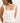 Rhythm Women's Lia Broderie Top - White - Front View Close Up