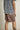 Rhythm Men's Textured Linen Jam - Chocolate - Back View