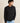 Rhythm Men's Classic Waffle Knit Long Sleeve Shirt - Black