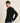 Rhythm Men's Classic Waffle Knit Long Sleeve Shirt - Black
