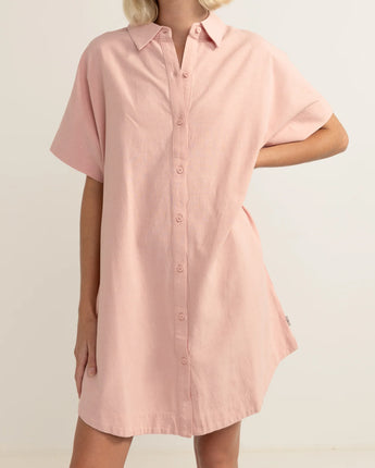 Classic Shirt Dress Rose