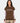 Rusty Women's Neopole Panelled Hooded Fleece - Pinecone/Berry Cream
