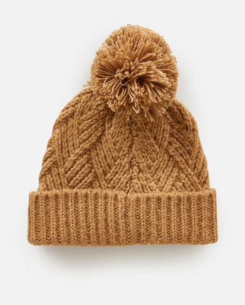 Groundswell Pom-Pom Beanie - Sand