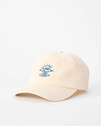 Search Icon Cap - Natural/Teal