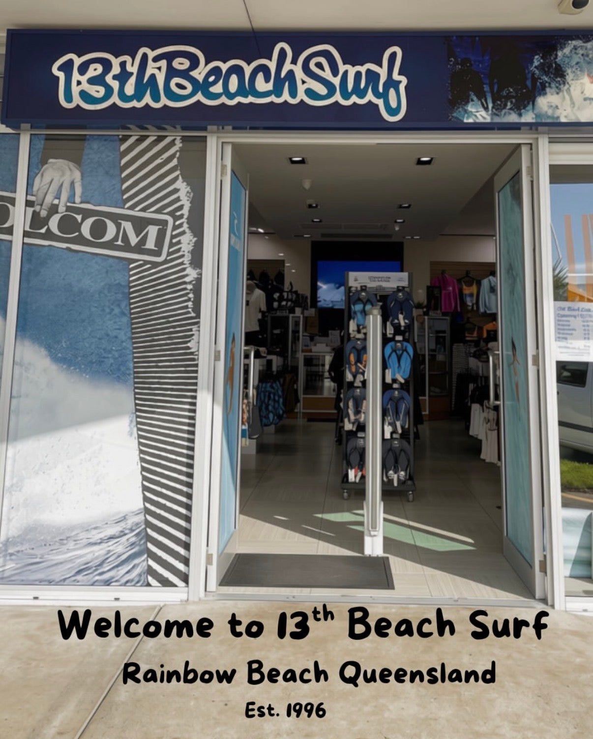 Rainbow Beach, home of 13th Beach Surf