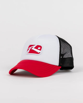 Ring In Trucker Cap- True Red