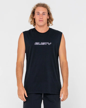 Flip Daddy Muscle Tee - Black