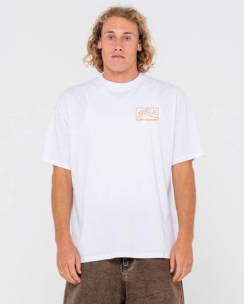 Boxed Out Short Sleeve Tee - White